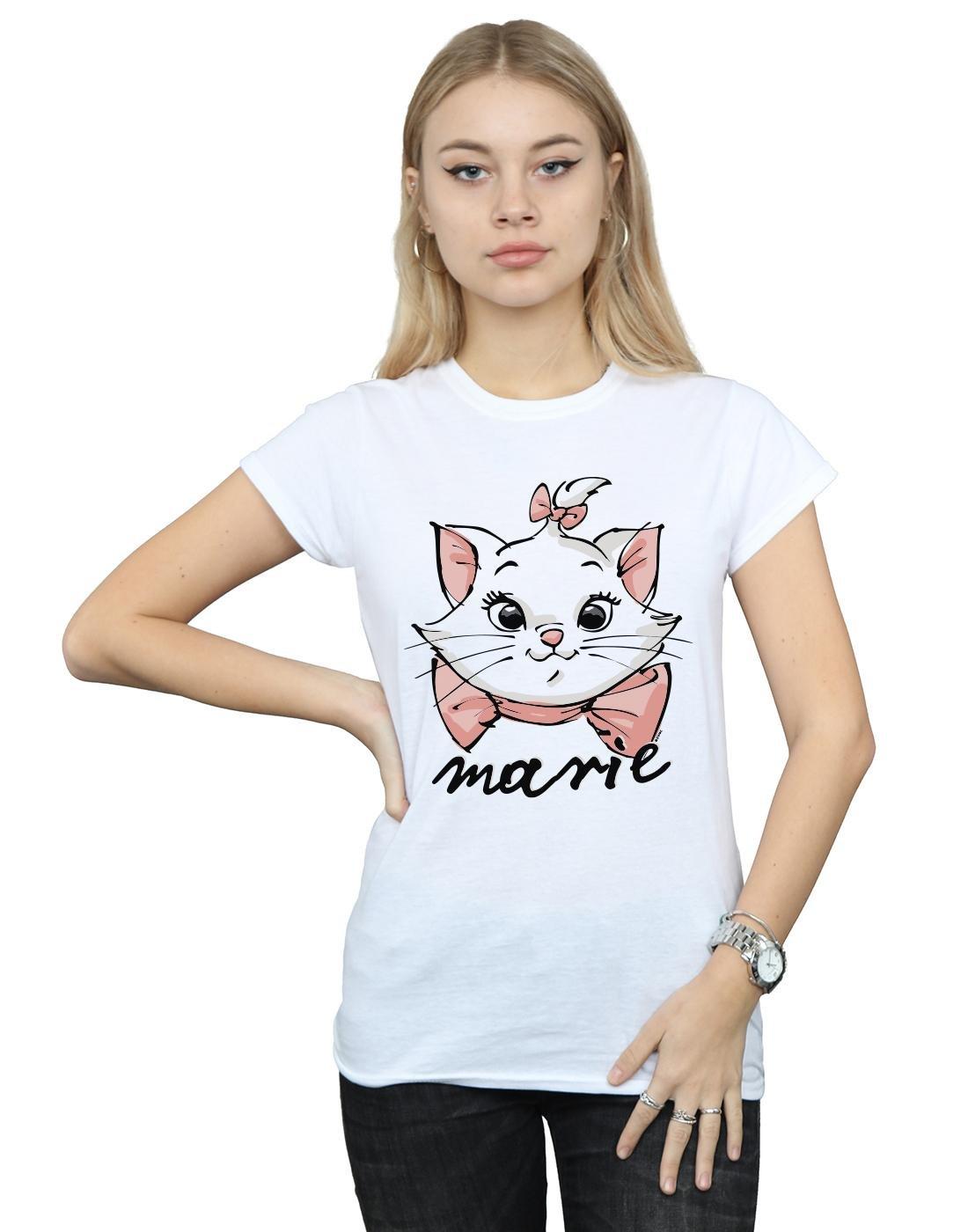 Disney  The Aristocats Marie Sketch Face TShirt 