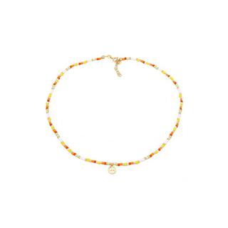 Elli  Halskette Choker Piece Glas Beads Boho Style 