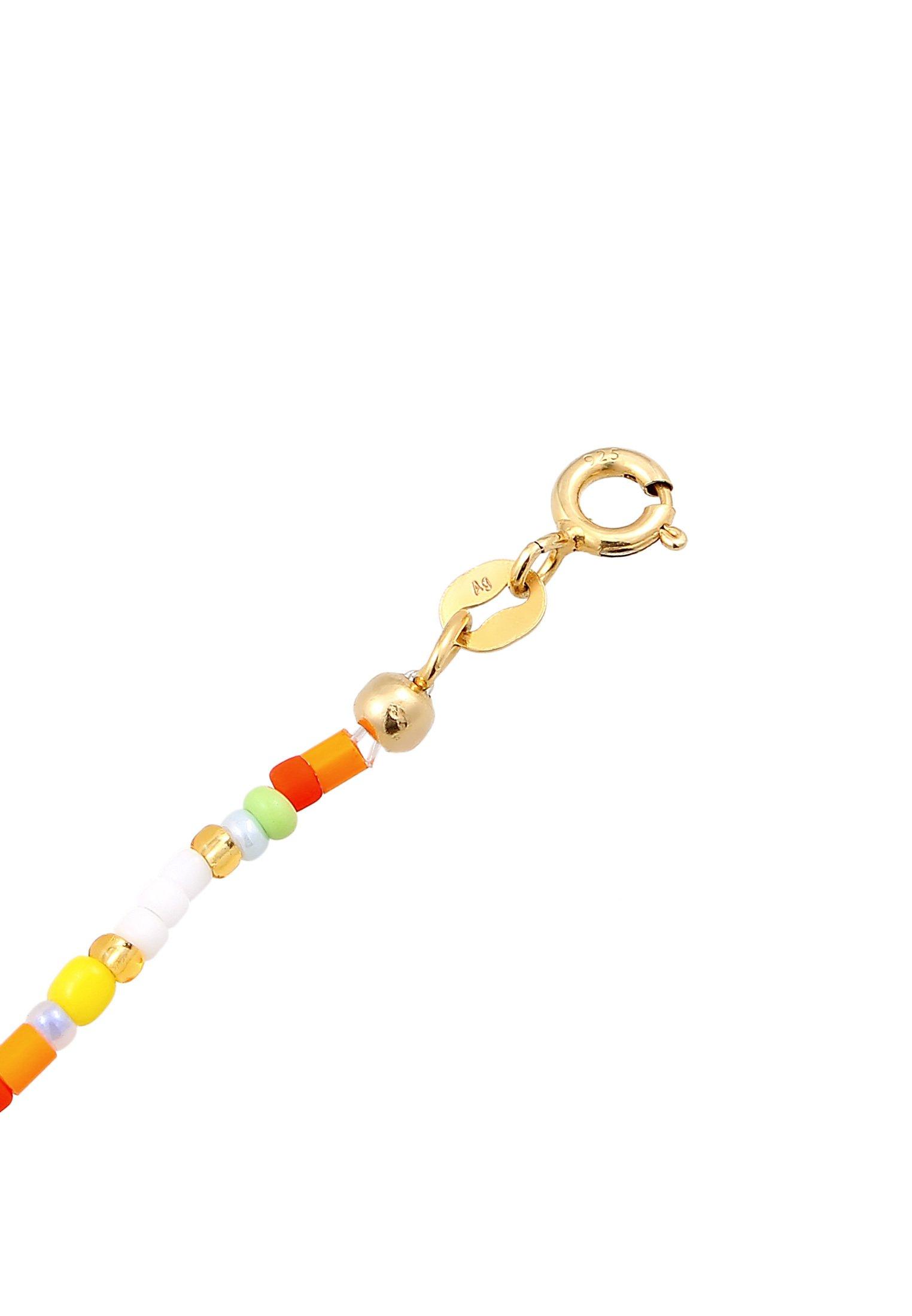 Elli  Halskette Choker Piece Glas Beads Boho Style 