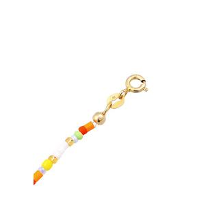 Elli  Halskette Choker Piece Glas Beads Boho Style 