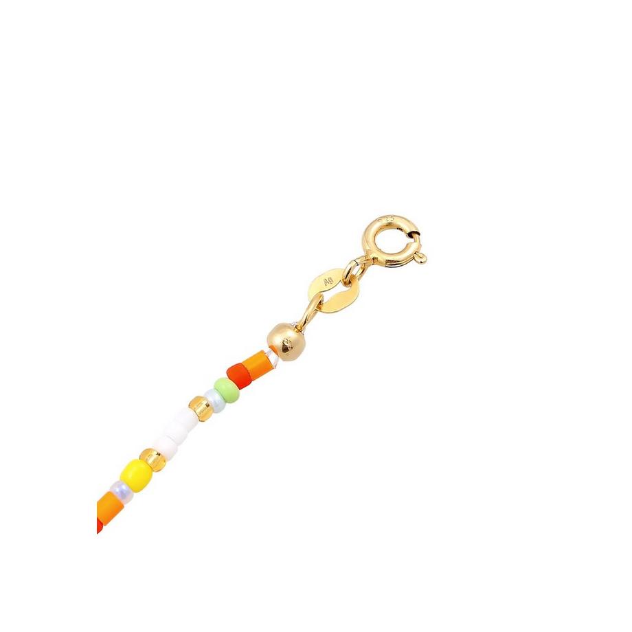 Elli  Halskette Choker Piece Glas Beads Boho Style 