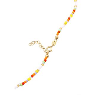 Elli  Halskette Choker Piece Glas Beads Boho Style 