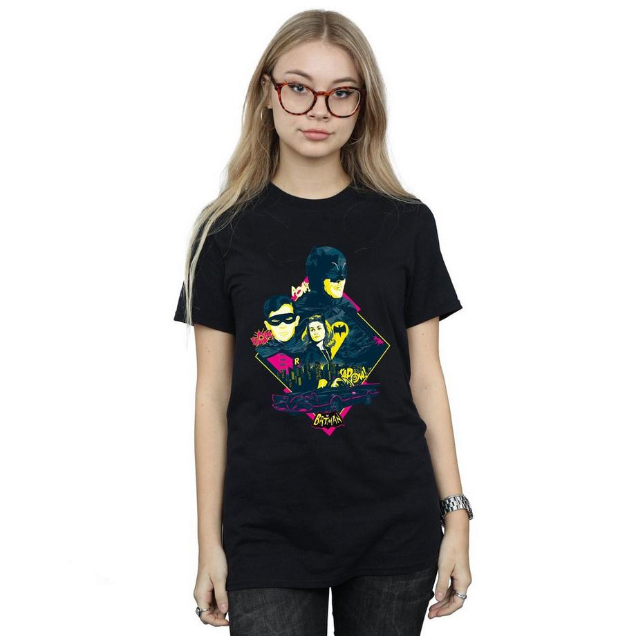 DC COMICS Batman T-Shirt Pop Art Retrò  