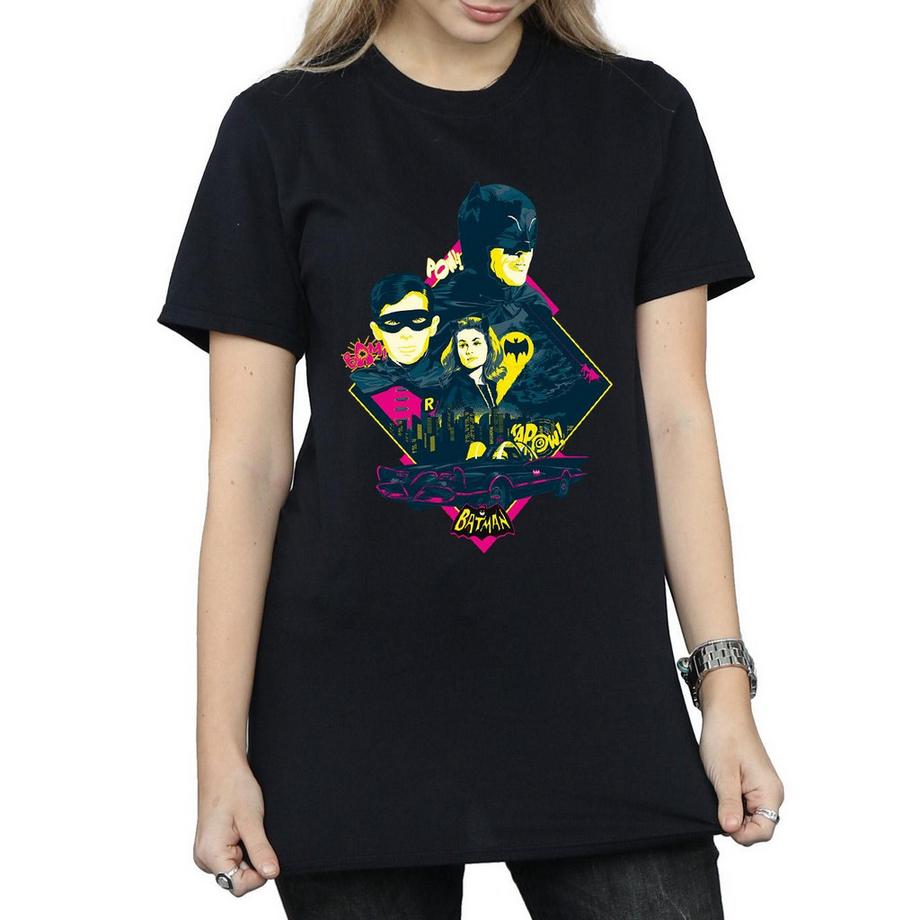 DC COMICS Batman T-Shirt Pop Art Retrò  