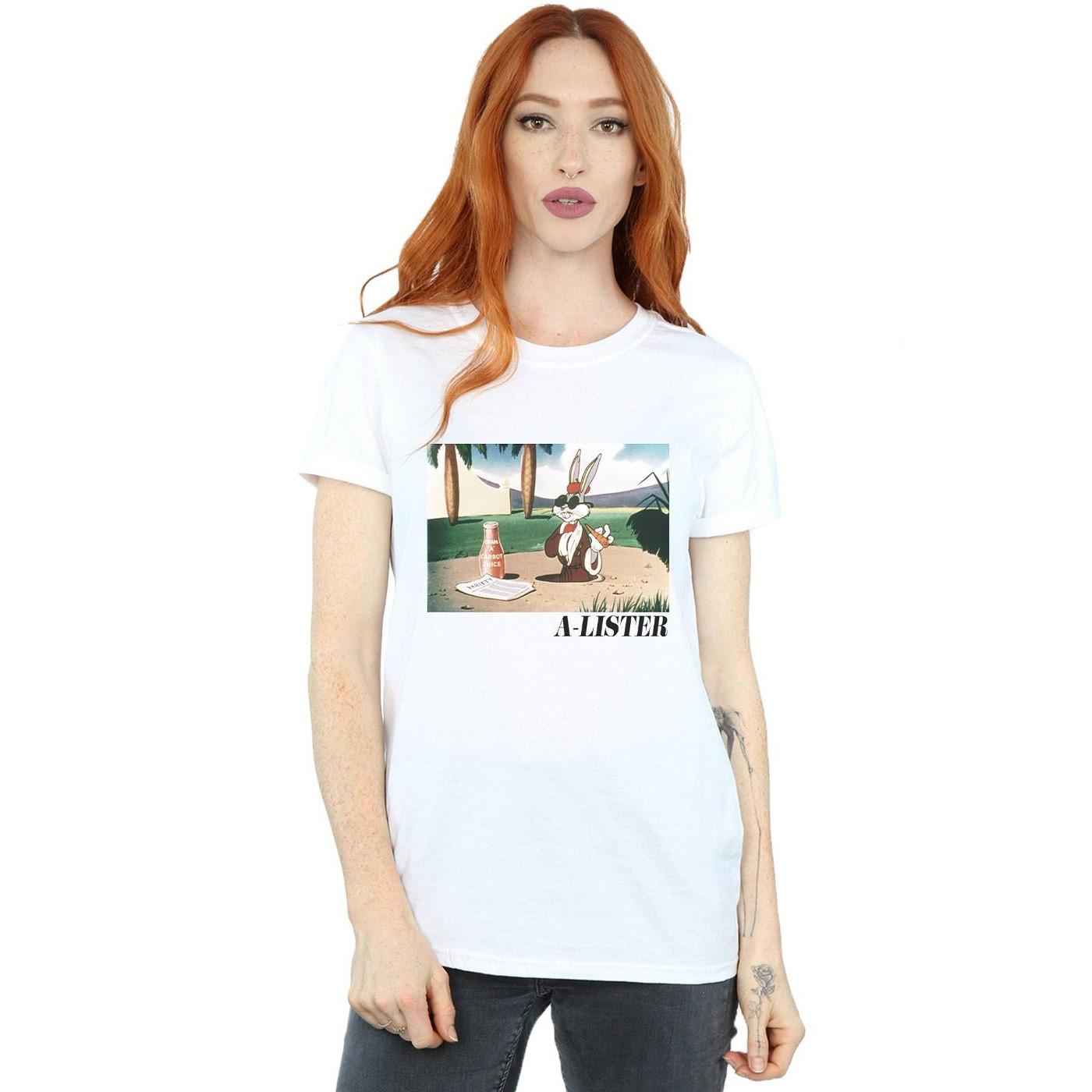LOONEY TUNES A-Lister T-Shirt Stampata Maniche Corte  