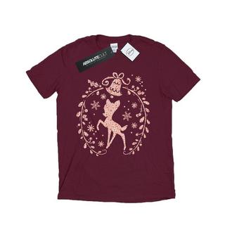 Disney  Bambi Christmas Wreath TShirt 