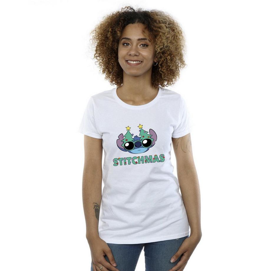 Disney Stitchmas T-Shirt Imprimé  