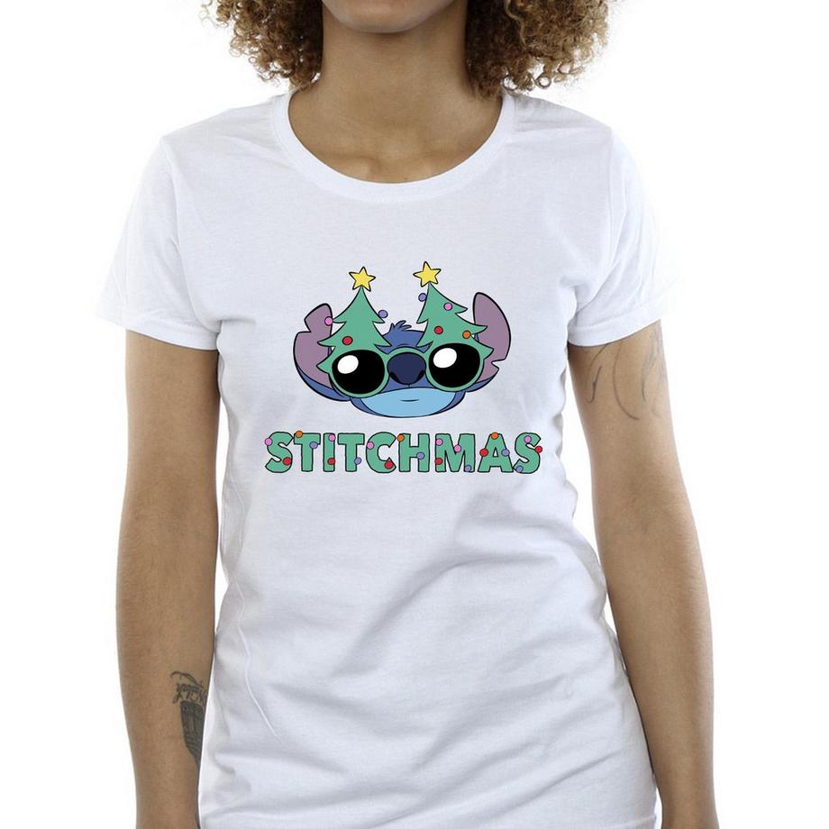 Disney Stitchmas T-Shirt Imprimé  