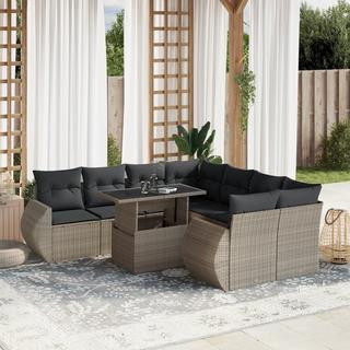 VidaXL Garten sofagarnitur poly-rattan  