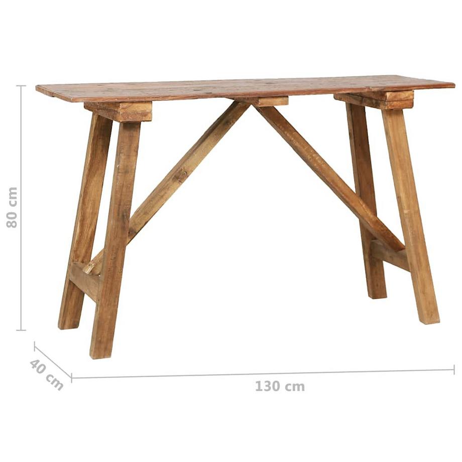 VidaXL Konsolentisch holz  