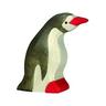 Holztiger  Pinguin, klein, Kopf nach vorn 