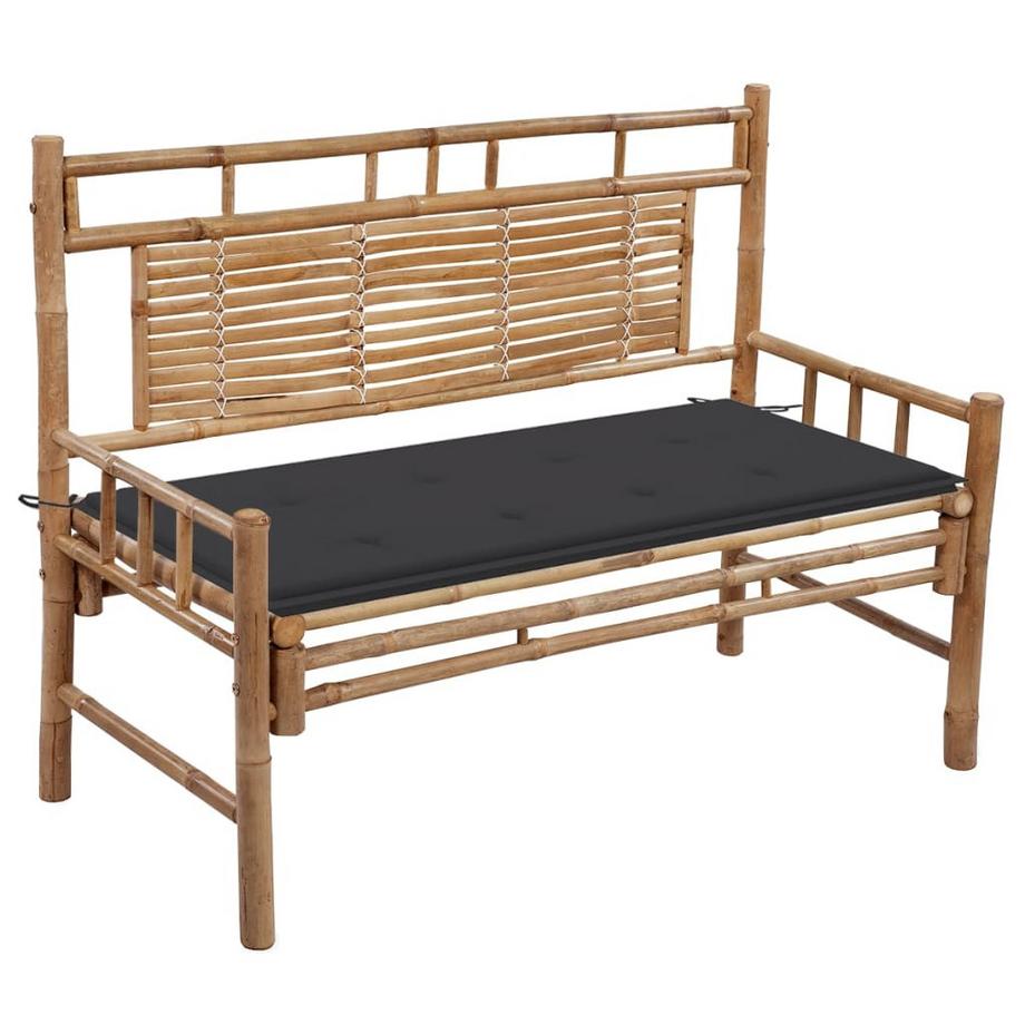 Banc de jardin bambou