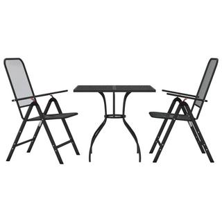 VidaXL set da pranzo da giardino Metallo  