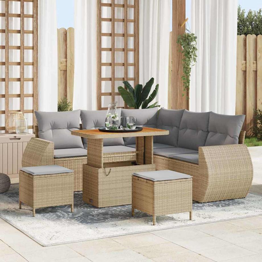 VidaXL Gartensofa massivholz akazie  