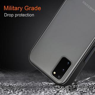 Cadorabo  Housse compatible avec Samsung Galaxy S20 - Coque de protection hybride avec intérieur en silicone TPU et dos en plastique mat 