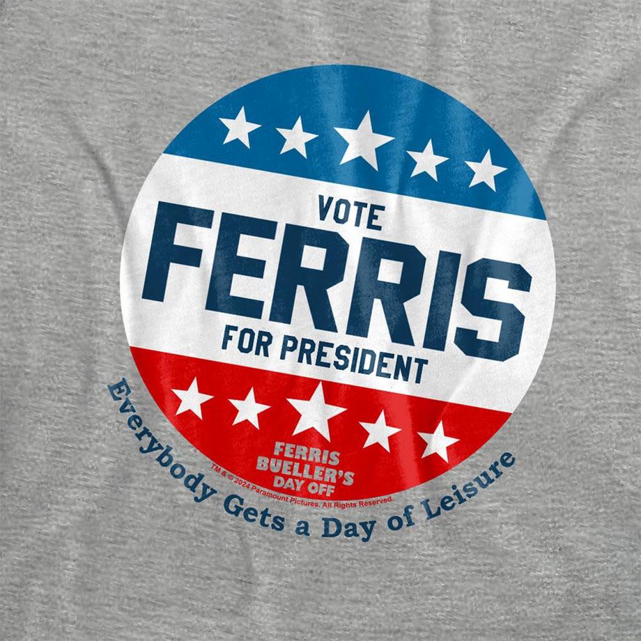 Ferris Bueller´s Day Off T-Shirt Vote Ferris For President  