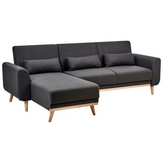 Beliani Ecksofa aus Polyester Modern OLLSTA  