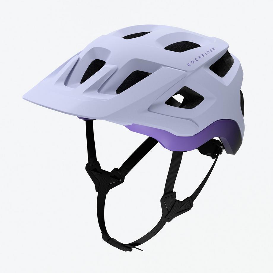 ROCKRIDER  Casque de vélo VTT, EXPL 500 violet 