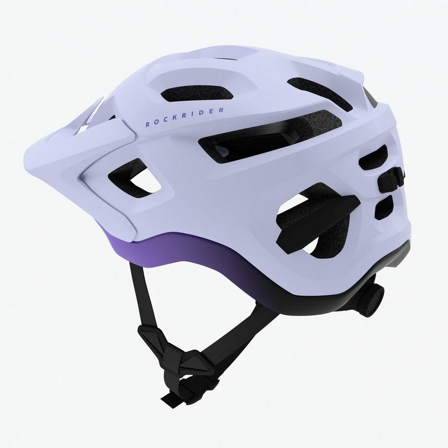 ROCKRIDER  Casque de vélo VTT, EXPL 500 violet 