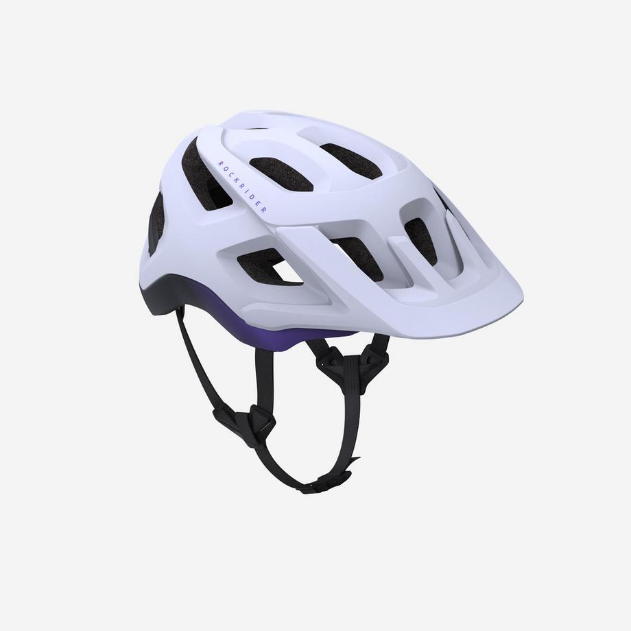 Casque de vélo VTT, EXPL 500 violet