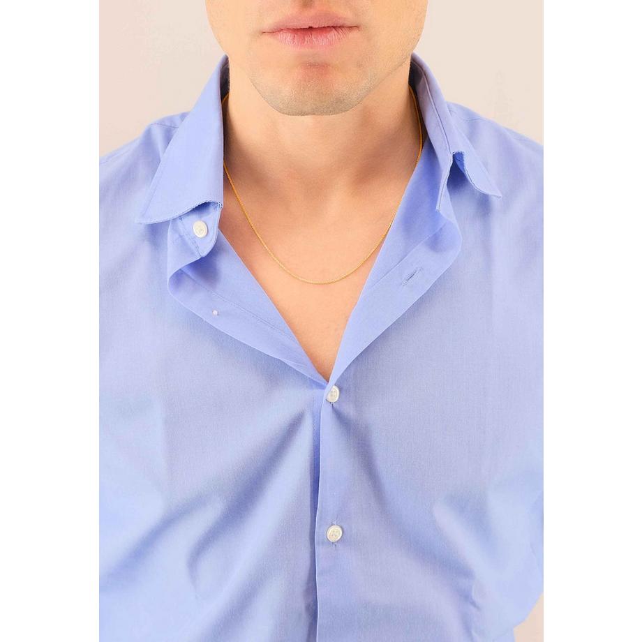 MUAU Schmuck  Collier palmier or rose 750, 1,2mm, 50cm 