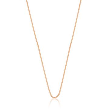 Collier Zopf Rotgold 750, 1.2mm, 50cm