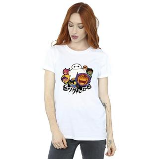 Disney  Tshirt BIG HERO BAYMAX GROUP MANGA 