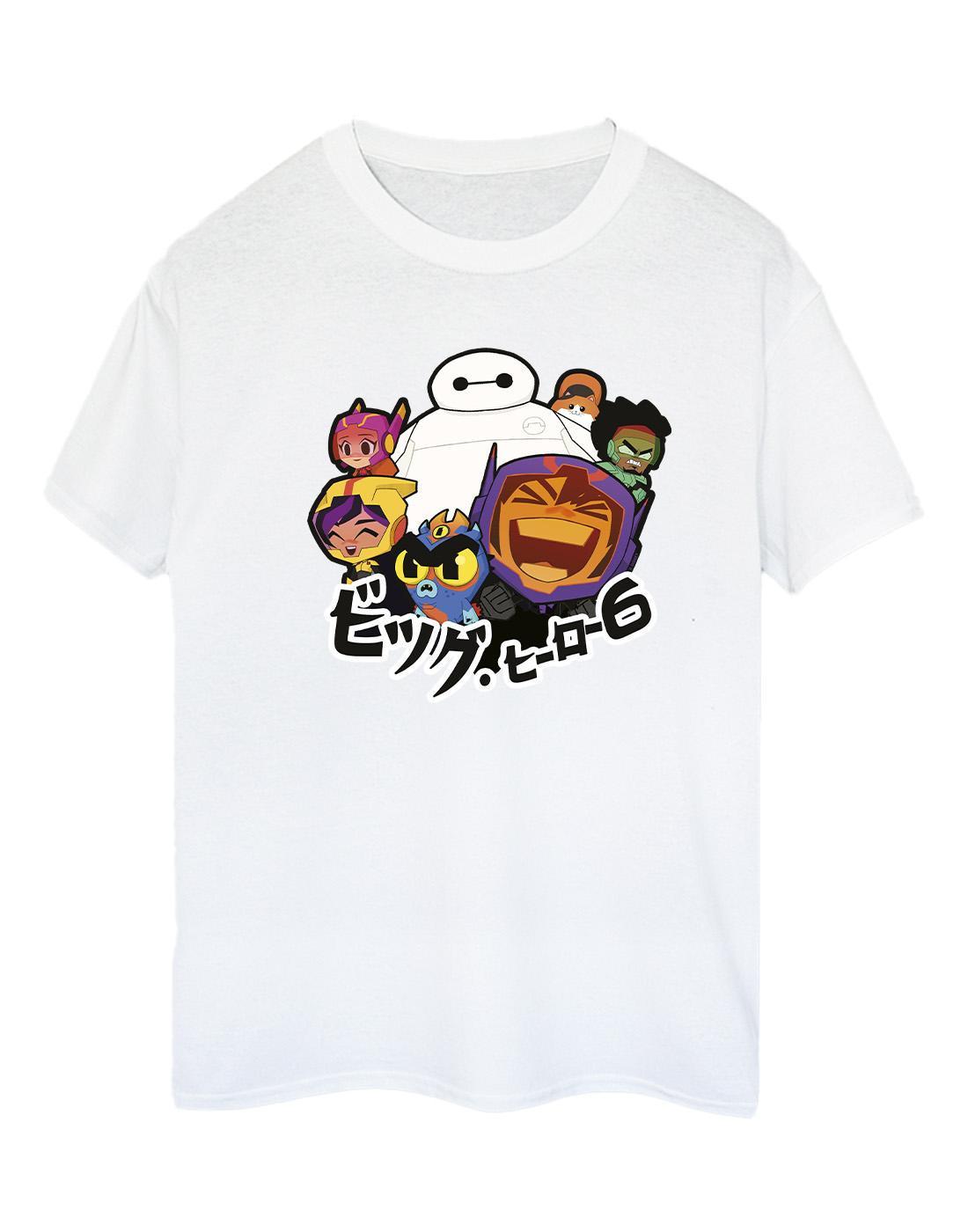 Disney  Tshirt BIG HERO BAYMAX GROUP MANGA 