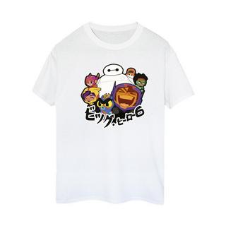 Disney  Tshirt BIG HERO BAYMAX GROUP MANGA 