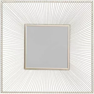 Wandspiegel Dimension Champagner 91x91