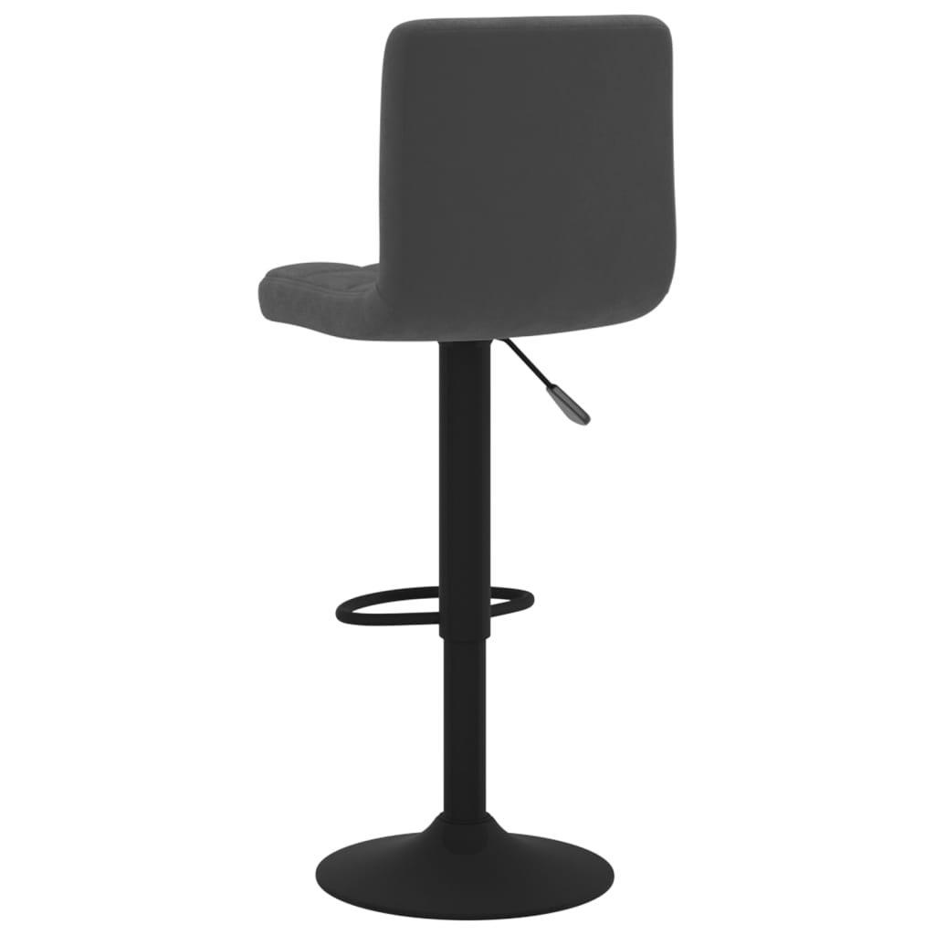 VidaXL Tabouret de bar velours  