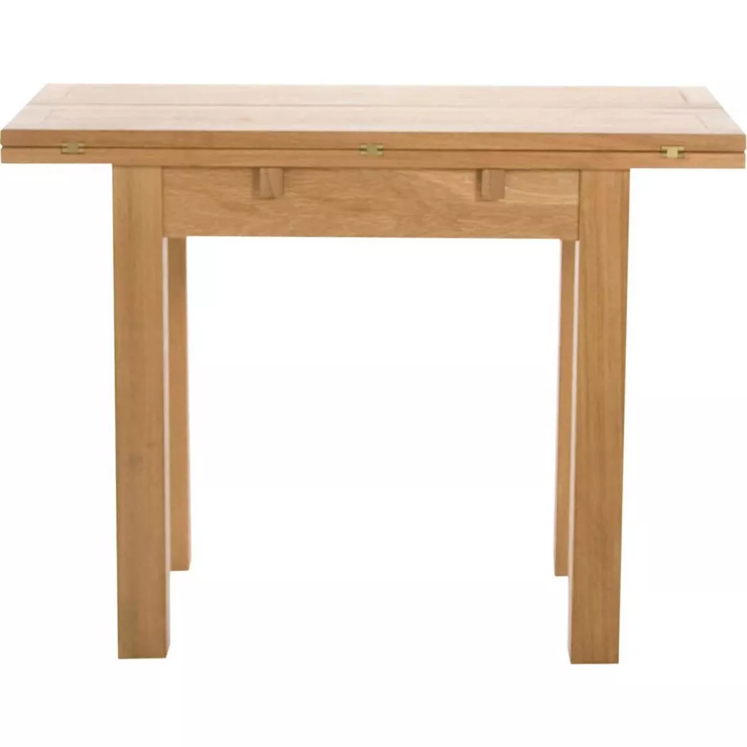 Kenley 45cm to 90cm Foldable Extending Dining Table - Oak, Oak