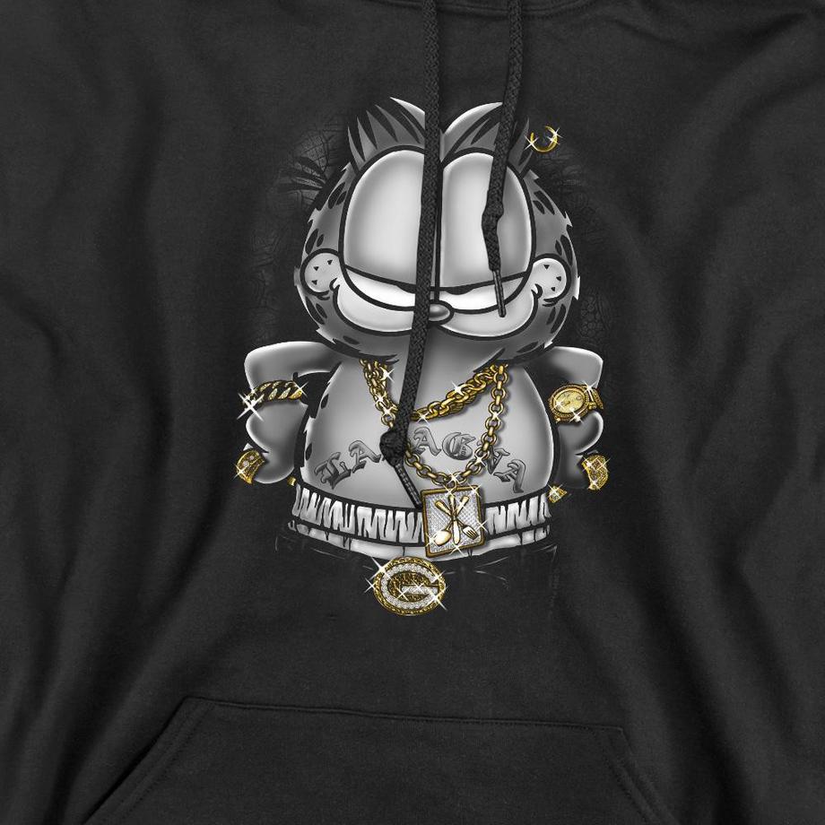 Garfield Sweat À Capuche Lasagna For Life  