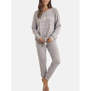 Selmark  Pyjama Hausanzug Hose Top Langarm Cotton 