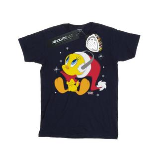 LOONEY TUNES Tweety Bird Christmas T-Shirt  