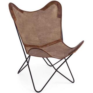 mutoni Fauteuil Butterfly Eaton beige  