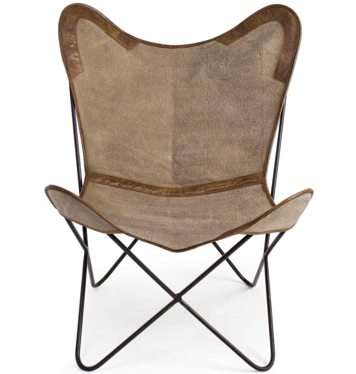 mutoni Fauteuil Butterfly Eaton beige  