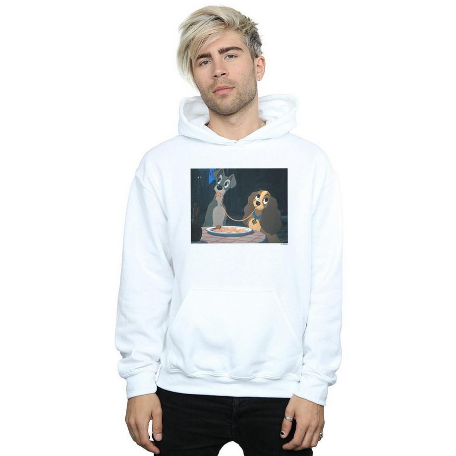 Disney Lady And The Tramp Spaghetti Slurp Sweat à Capuche  