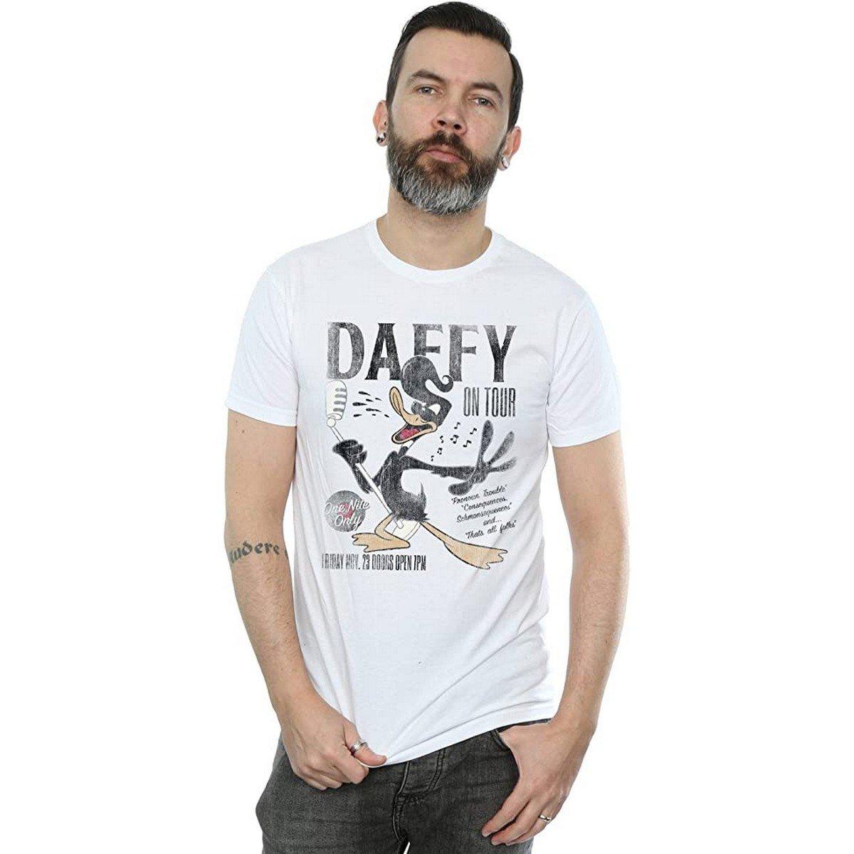 LOONEY TUNES Daffy Duck On Tour T-Shirt Concerto  