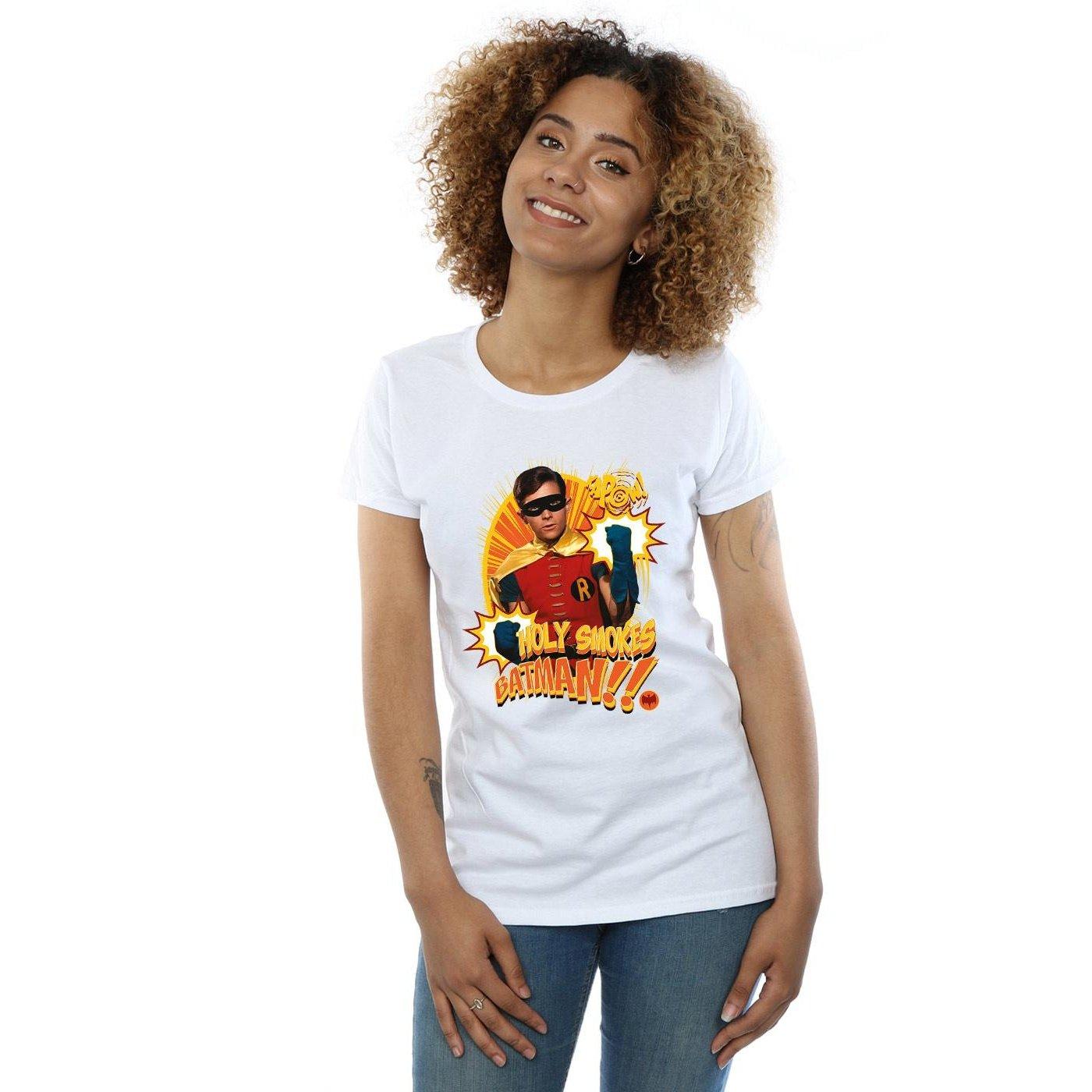 DC COMICS Holy Smokes T-Shirt Stampata  