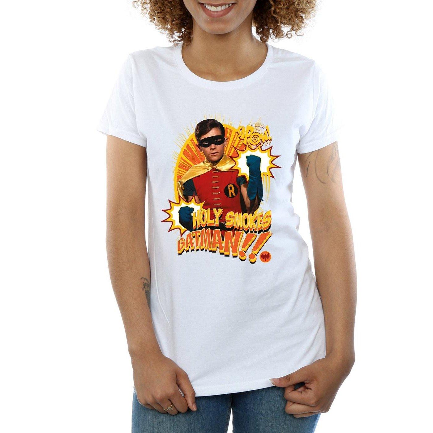 DC COMICS Holy Smokes T-Shirt Stampata  