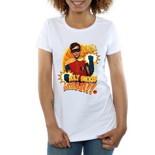 DC COMICS Holy Smokes T-Shirt Stampata  