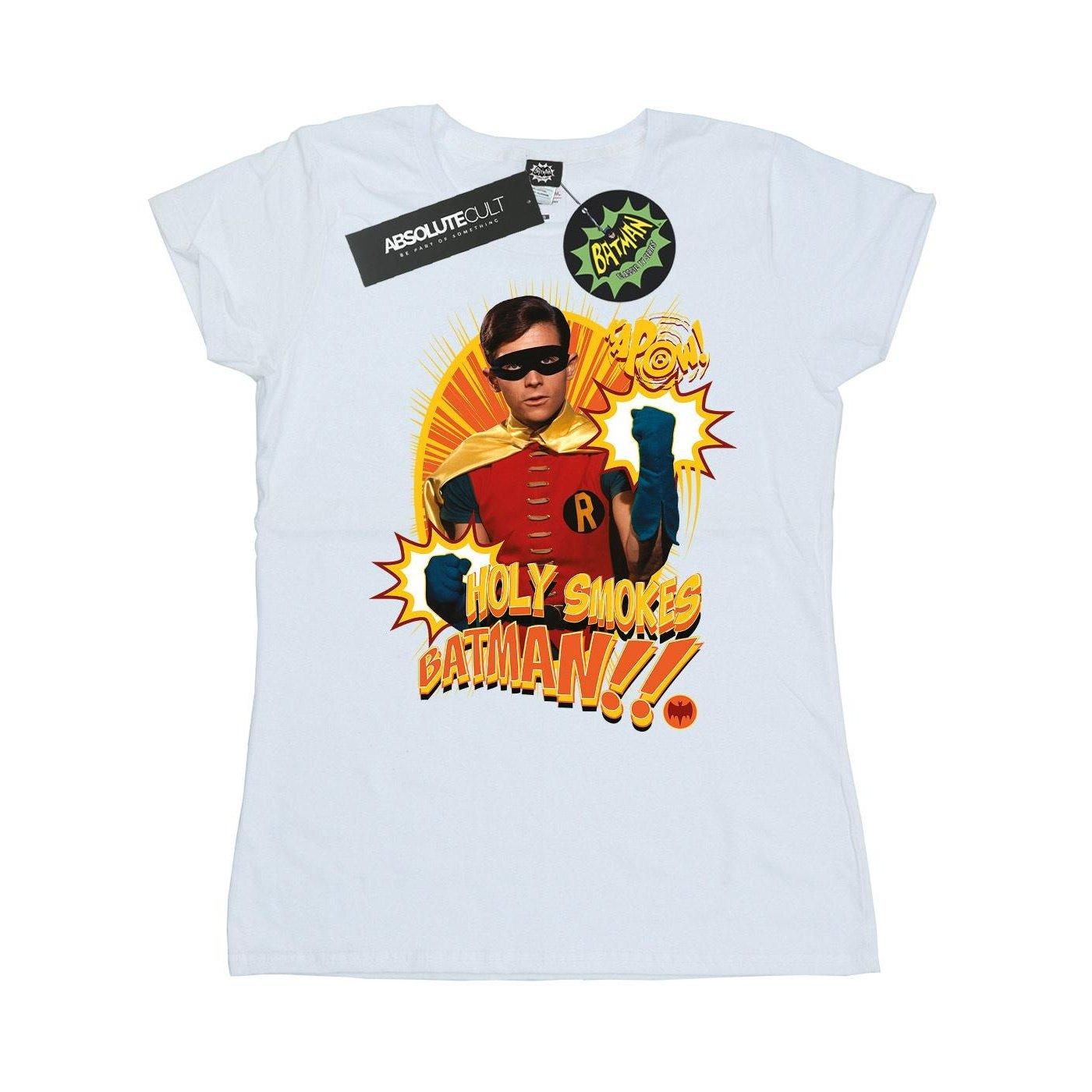 DC COMICS  Batman TV Series Holy Smokes TShirt 