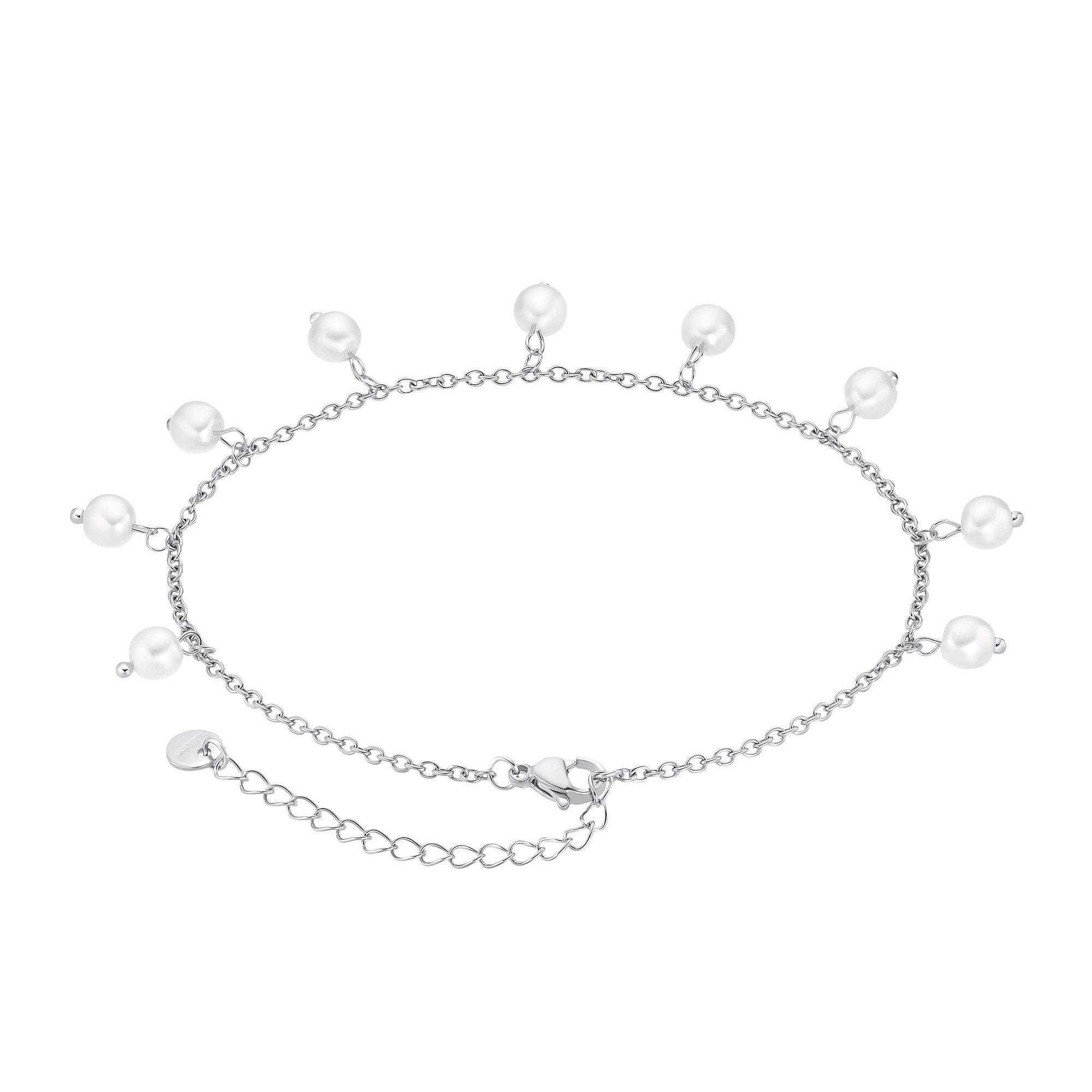 Heideman  Jakleen silberfarben poliert 