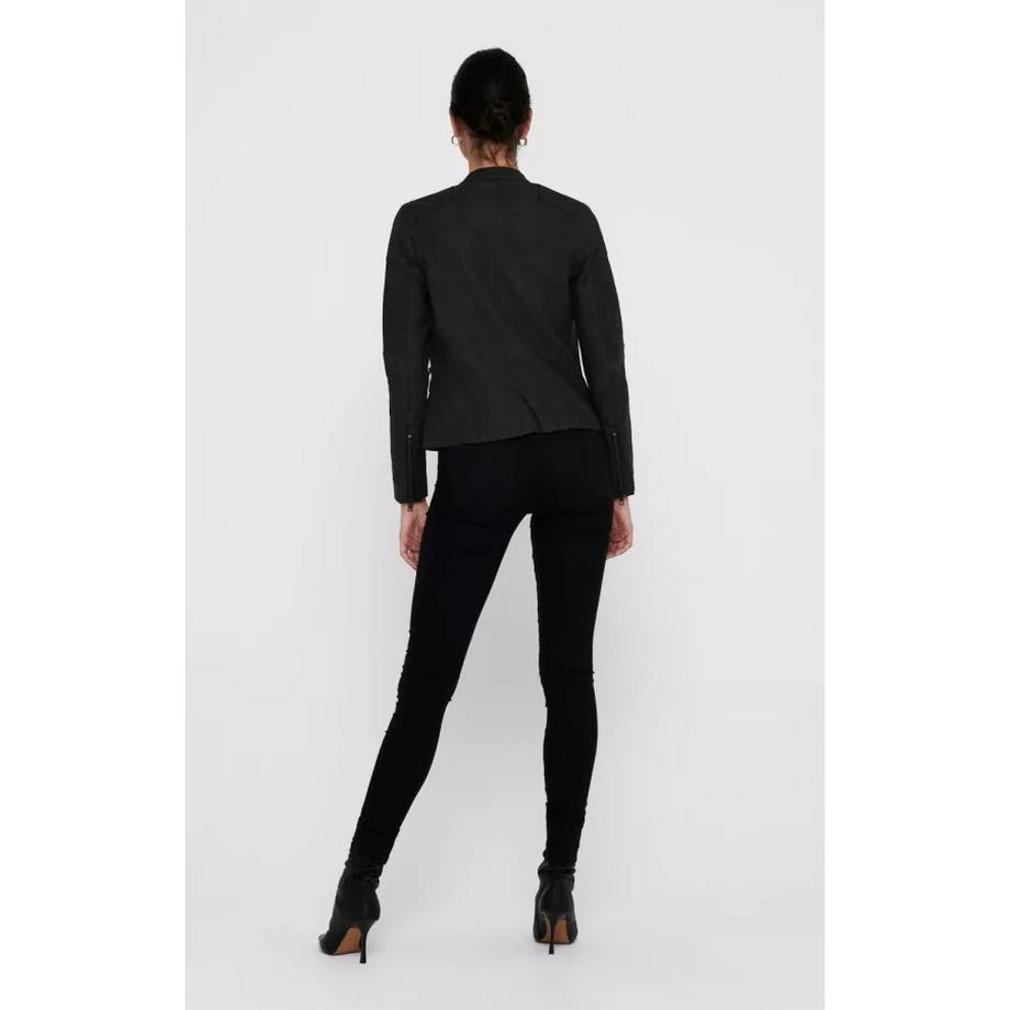 ONLY Veste Biker Aspect Cuir  
