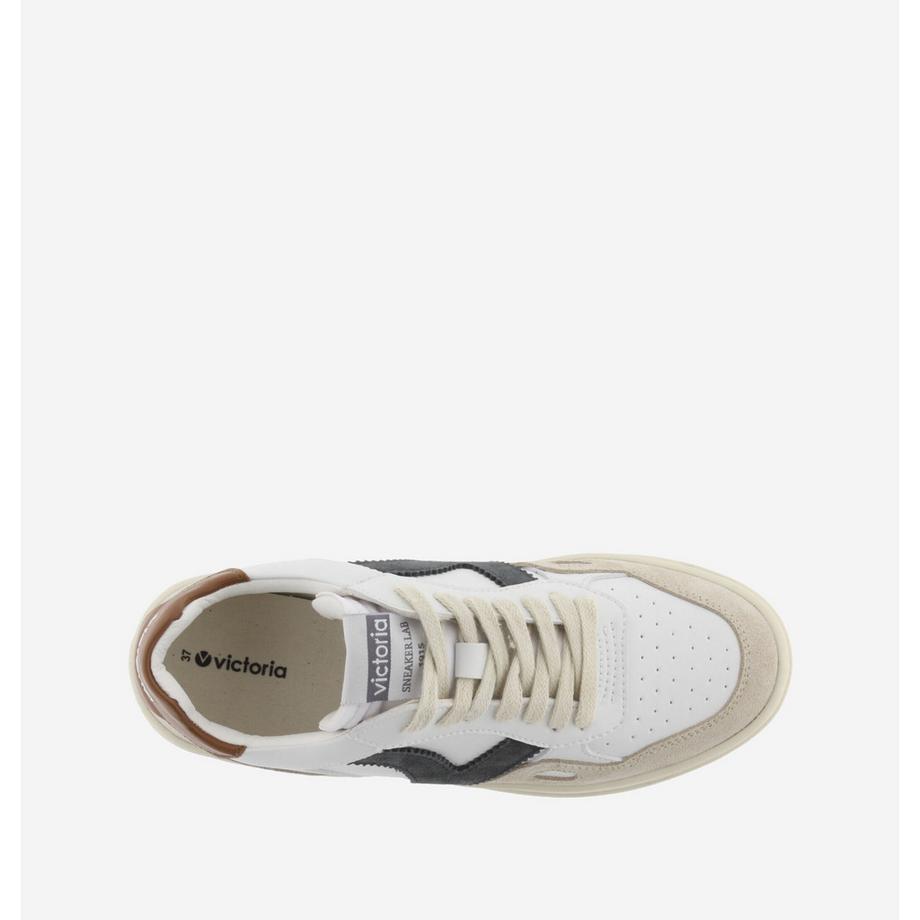 Victoria Seul Effetto Pelle Pelle Crosta Sneakers  