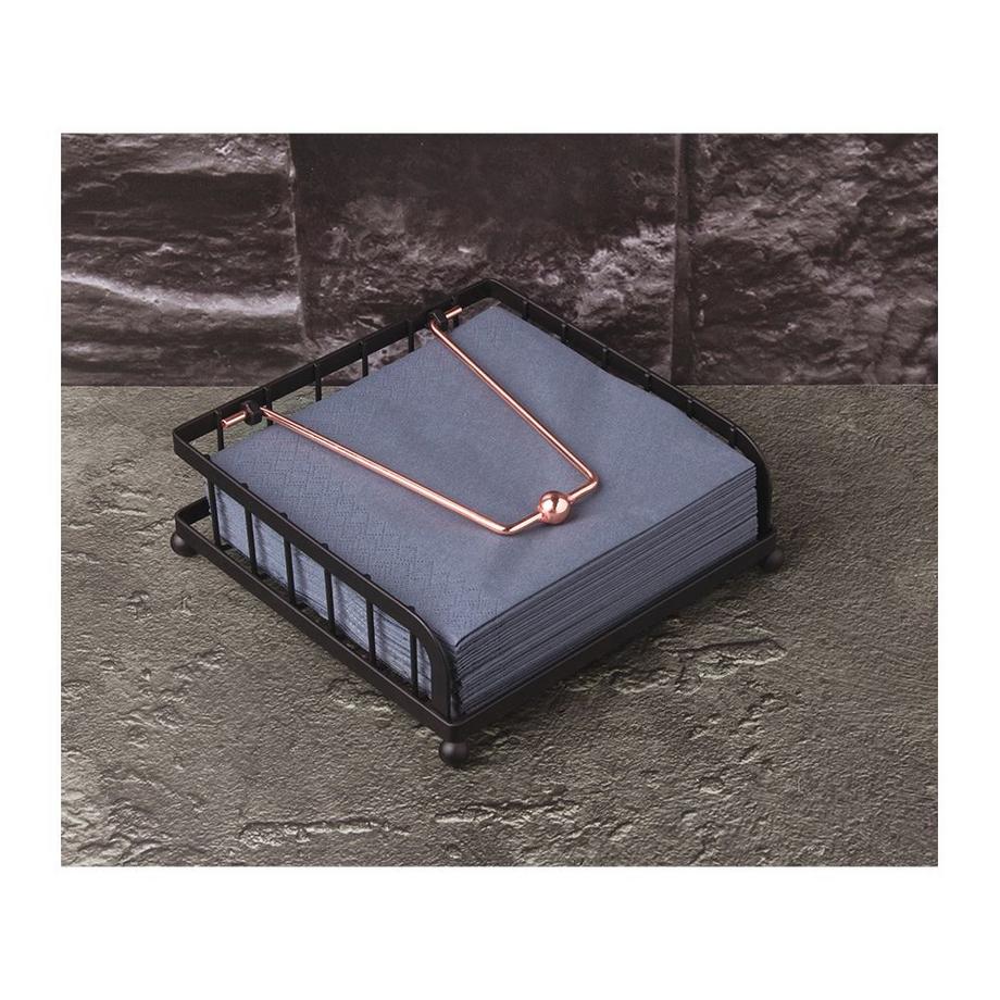 Berlinger Haus Serviettenhalter schwarz  