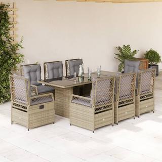 VidaXL Garten essgruppe poly-rattan  