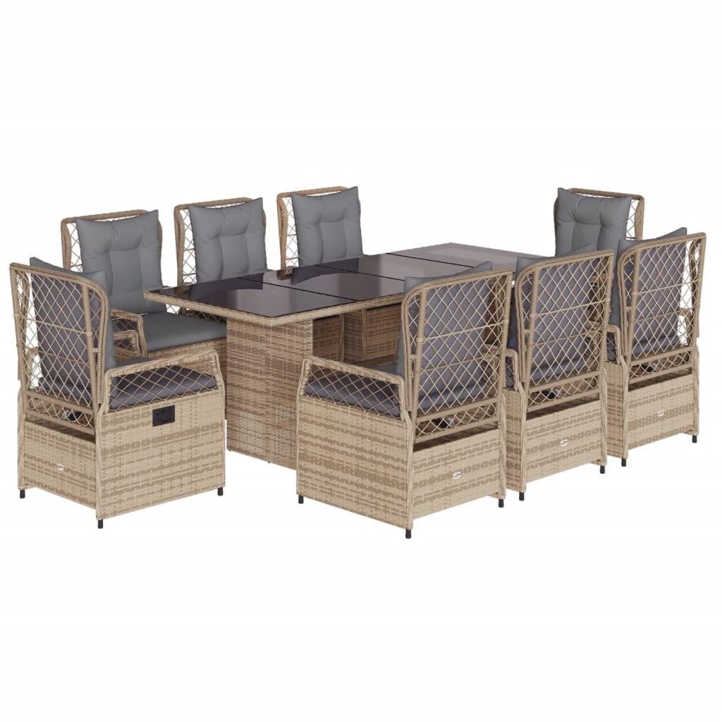 VidaXL Garten essgruppe poly-rattan  