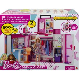 Barbie  Fashions Traum-Kleiderschrank mit Moden & Accessoires 